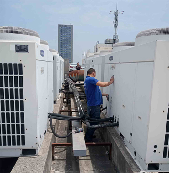 锡林郭勒盟中央空调制热和不制冷系统维修方法